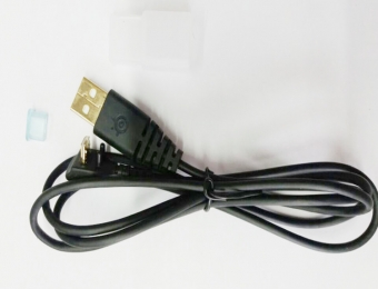 Micro USB charging data cable with gold plated interface